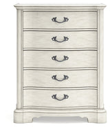 Arlendyne Antique White Chest Of Drawers