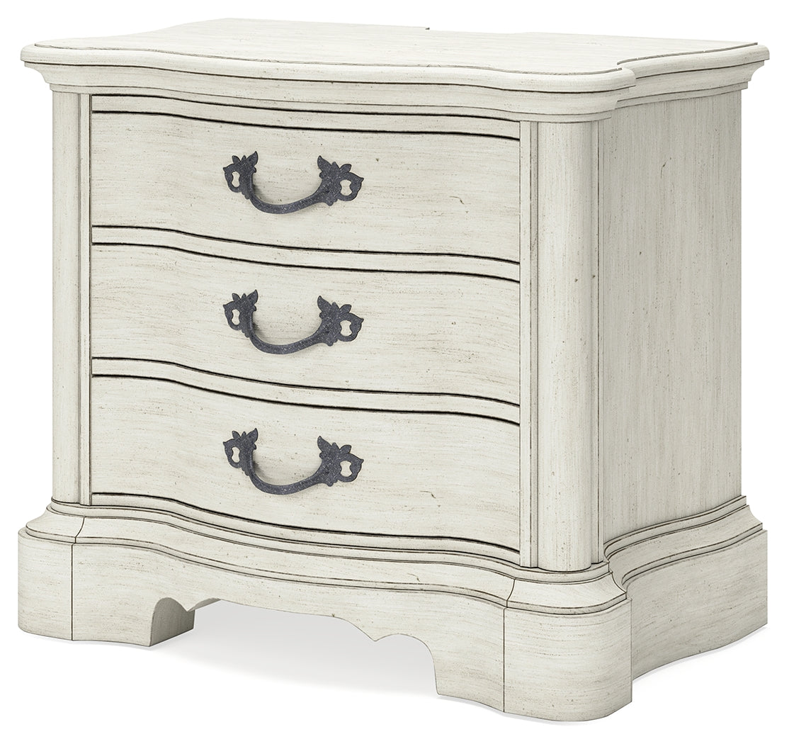 Arlendyne Antique White Nightstand