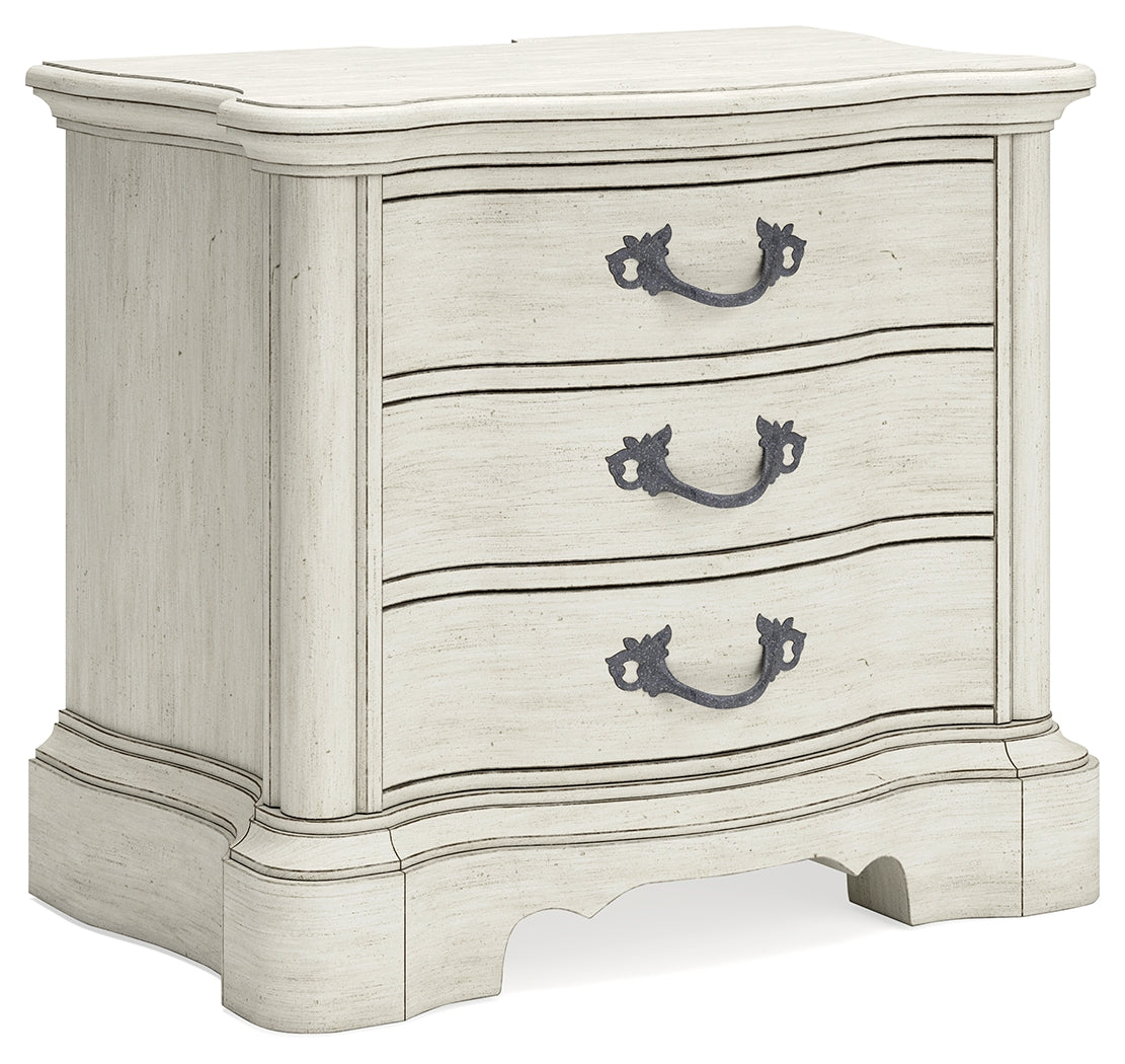 Arlendyne Antique White Nightstand