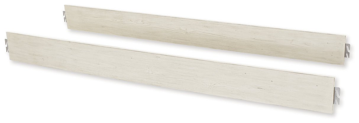 Arlendyne Antique White California King Panel Rails