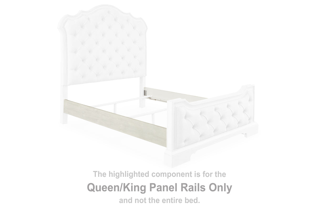 Arlendyne Antique White Queen/King Panel Rails