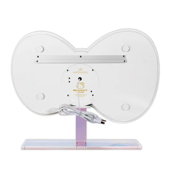 Hello Kitty® RGB Bow Wall Mirror W/ Detachable Base