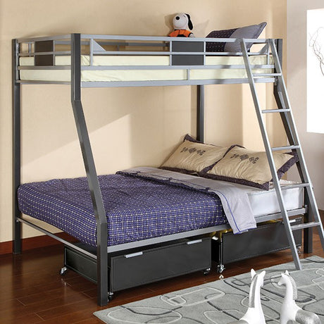 Cletis Twin/Full Bunk Bed