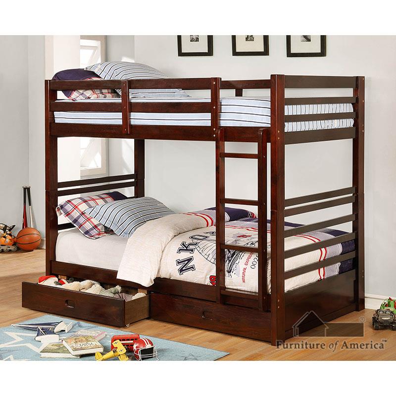 California Twin/Twin Bunk Bed