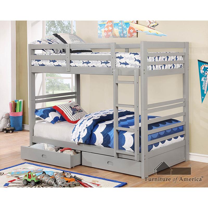 California Twin/Twin Bunk Bed