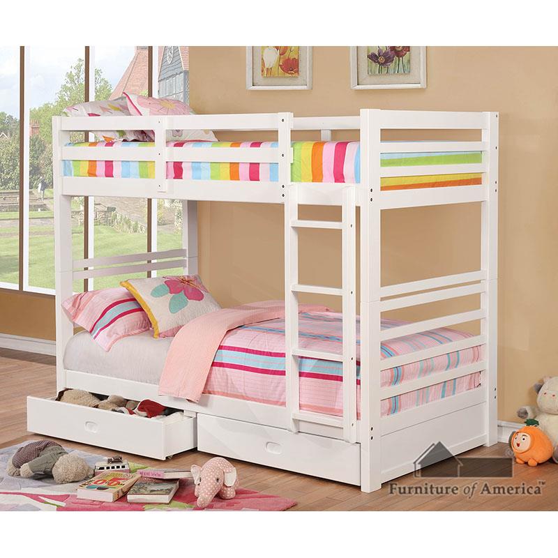 California Twin/Twin Bunk Bed