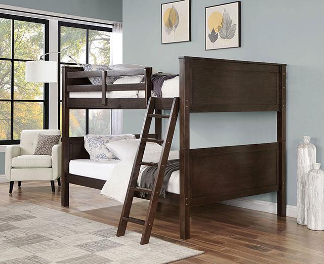 Stamos Walnut Bunk Bed