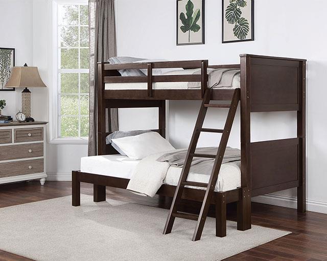 Stamos Walnut Bunk Bed