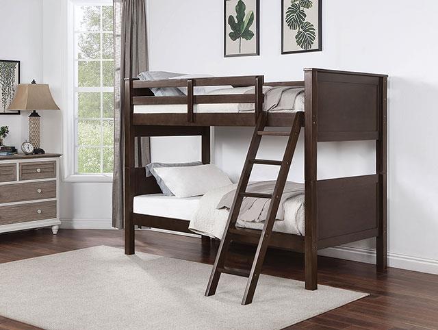 Stamos Walnut Bunk Bed