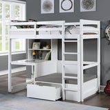 Callistus White Bunk Bed