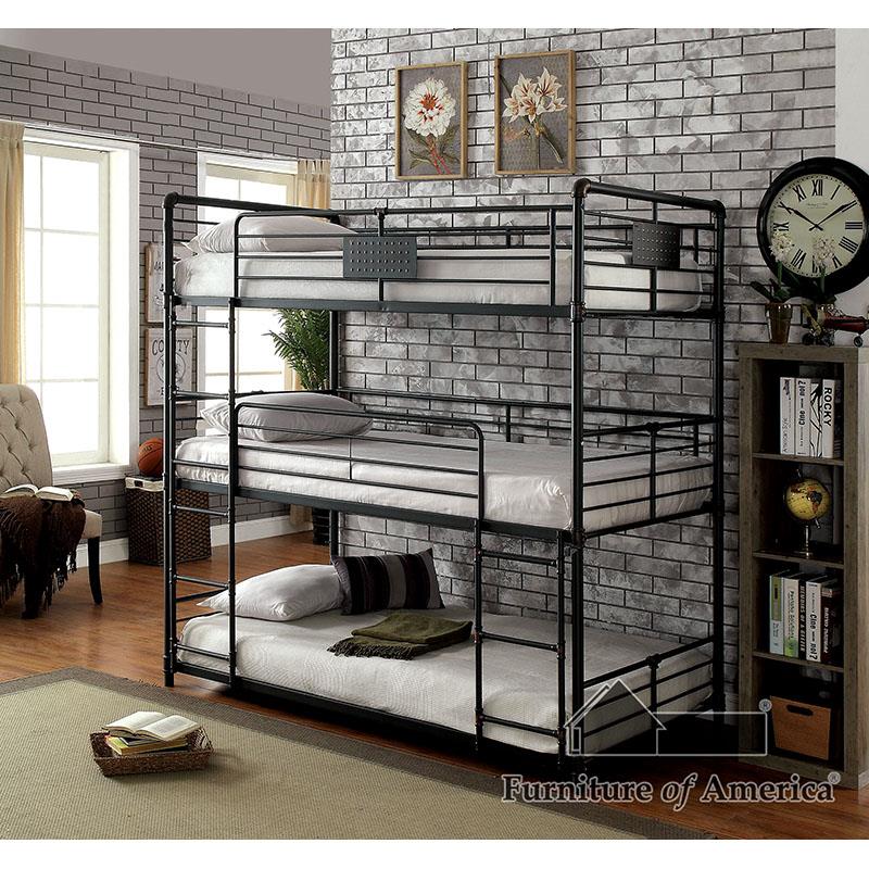 Olga Twin/Twin/Twin Bunk Bed