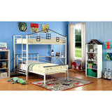 Fortress Twin Loft Top Bunk Bed