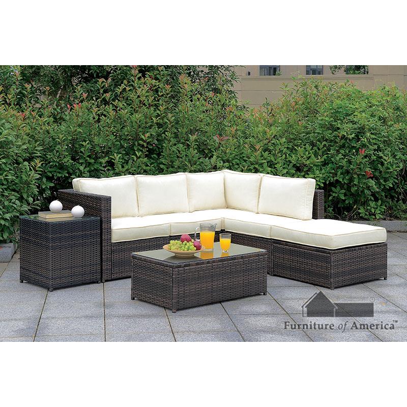 Ilona Brown/Beige Outdoor Seating Sets