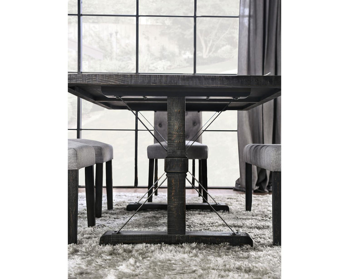 Alfred Antique Black Dining Set 6 Piece