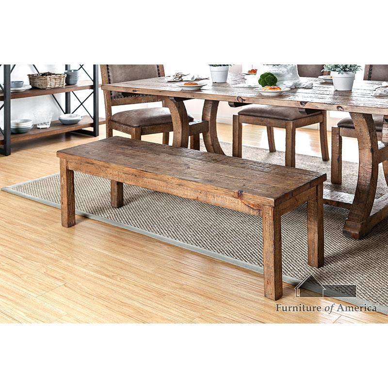 Gianna Wooden Bench