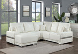 Althea White Ottoman