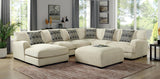 Kaylee Beige Ottoman