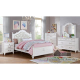 Belva White Bed