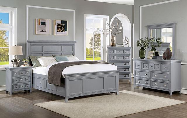 Castlile Gray Bed