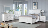 Castile White Bed