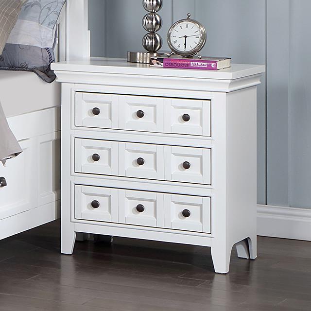 Castile White Night Stand