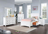 Castile White Bed