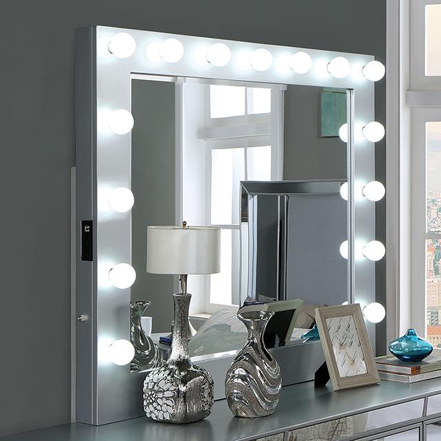 Belladonna Silver Mirror