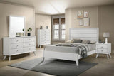 Dortmund White Bed