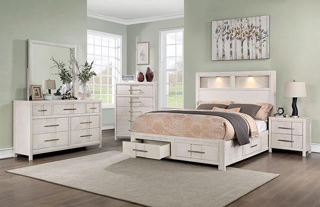 Karla White Bed