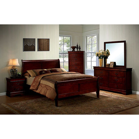 Louis Philippe Queen Bed