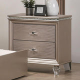 Allie Rose Gold Night Stand