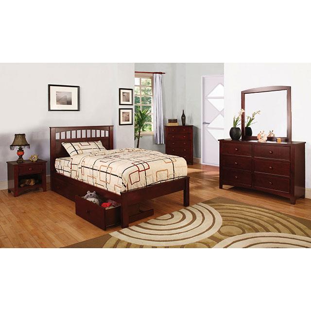 Carus Cherry Bedroom Set