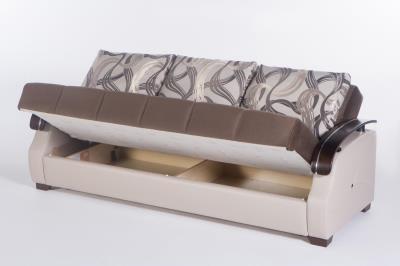 Costa 3 Seat Sleeper (Best Brown) 1 Piece