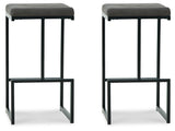 Strumford Bar Height Bar Stool (Set of 2)