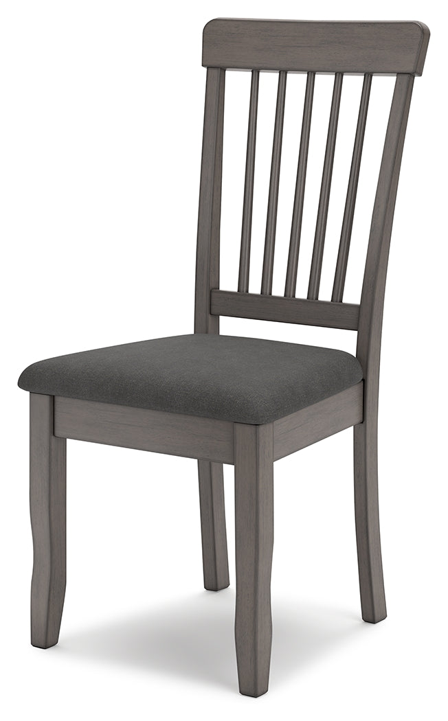 Shullden Gray Dining Chair