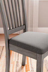 Shullden Gray Dining Chair