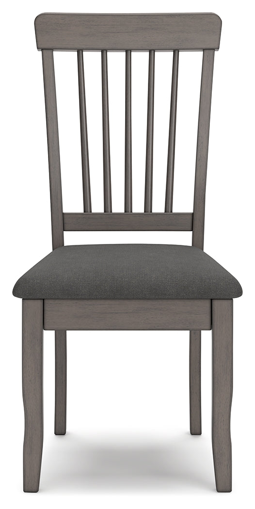 Shullden Gray Dining Chair