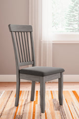 Shullden Gray Dining Chair