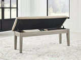 Parellen Beige/Gray 48" Bench