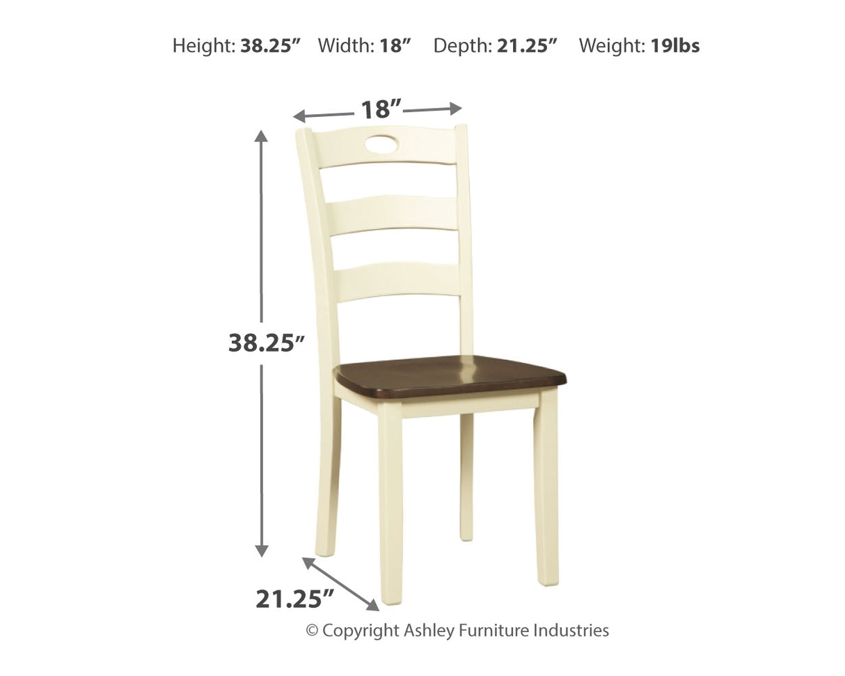 Woodanville Dining Table with 2 Chairs