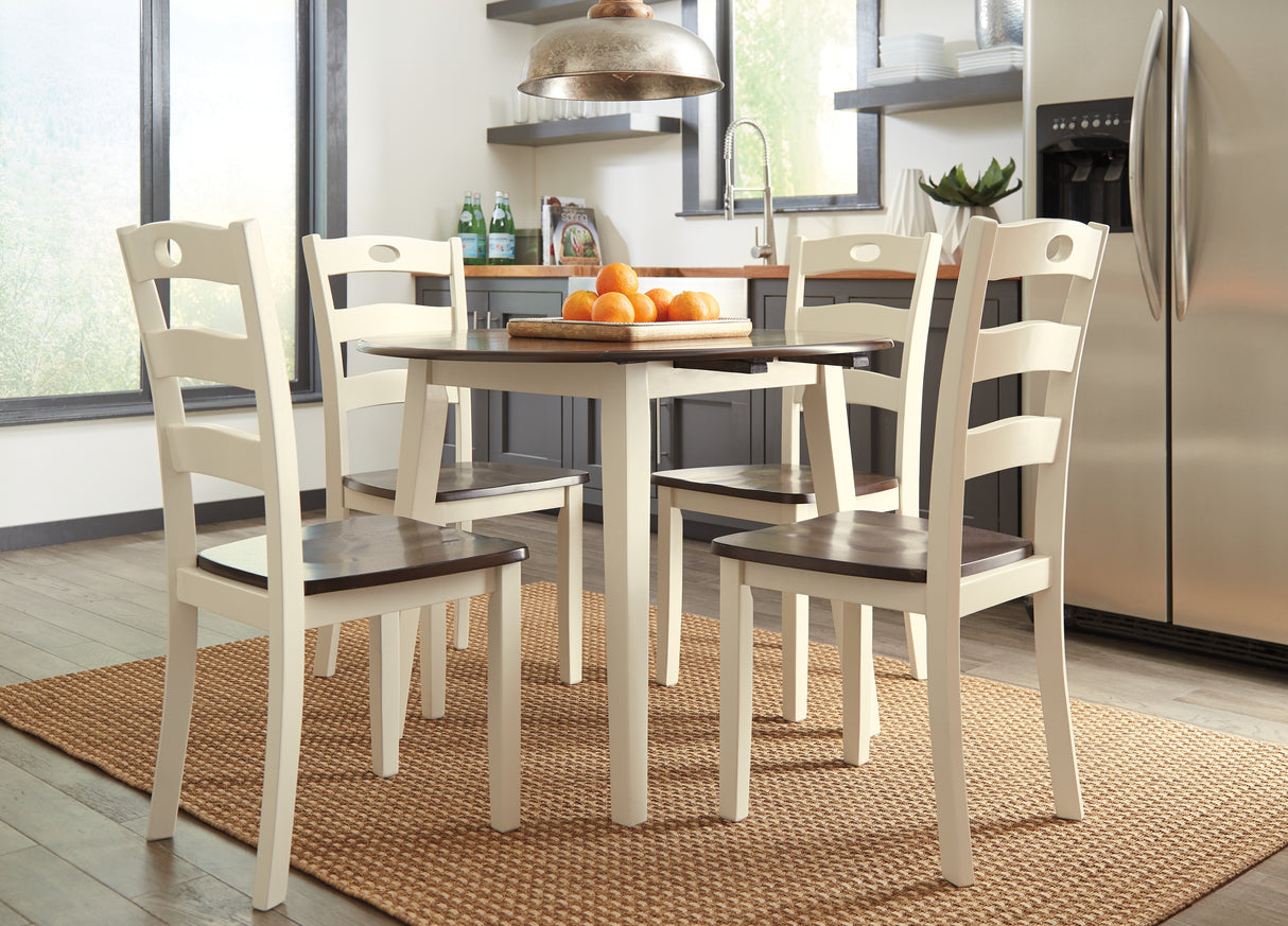 Woodanville Dining Table with 4 Chairs