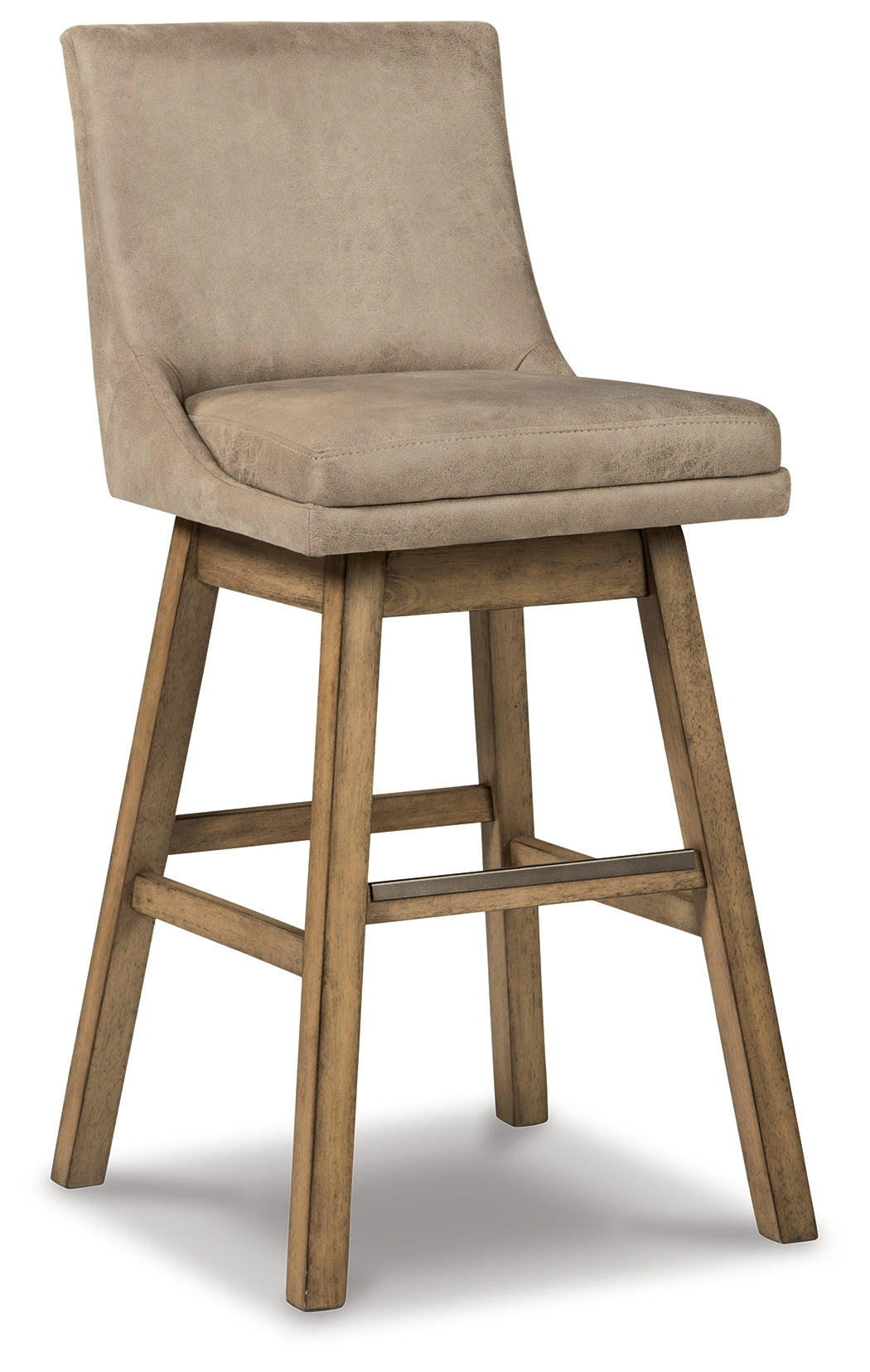 Tallenger Beige Bar Height Bar Stool