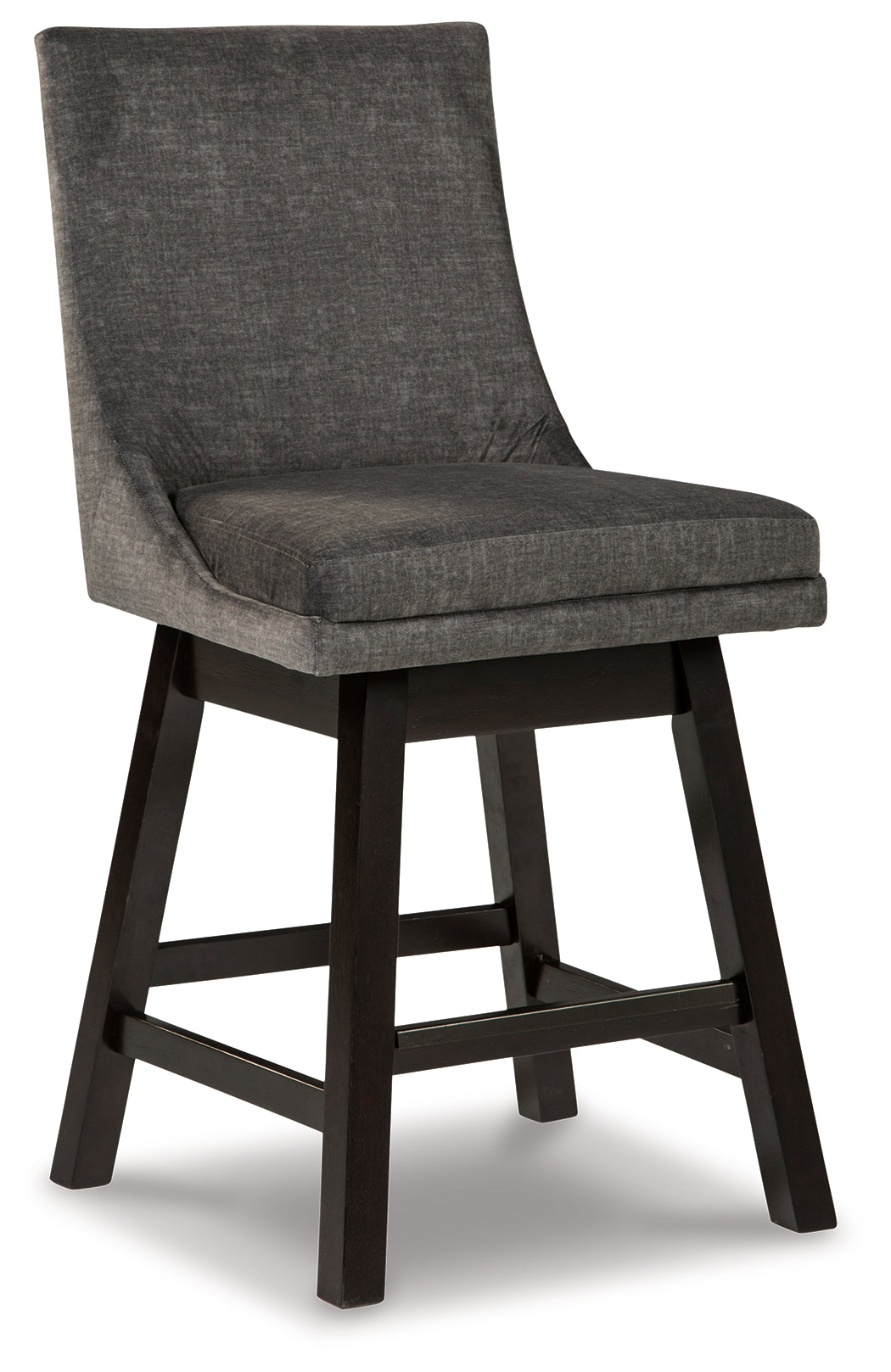 Tallenger Dark Gray Counter Height Bar Stool