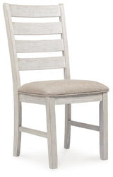 Skempton White/Light Brown Dining Chair