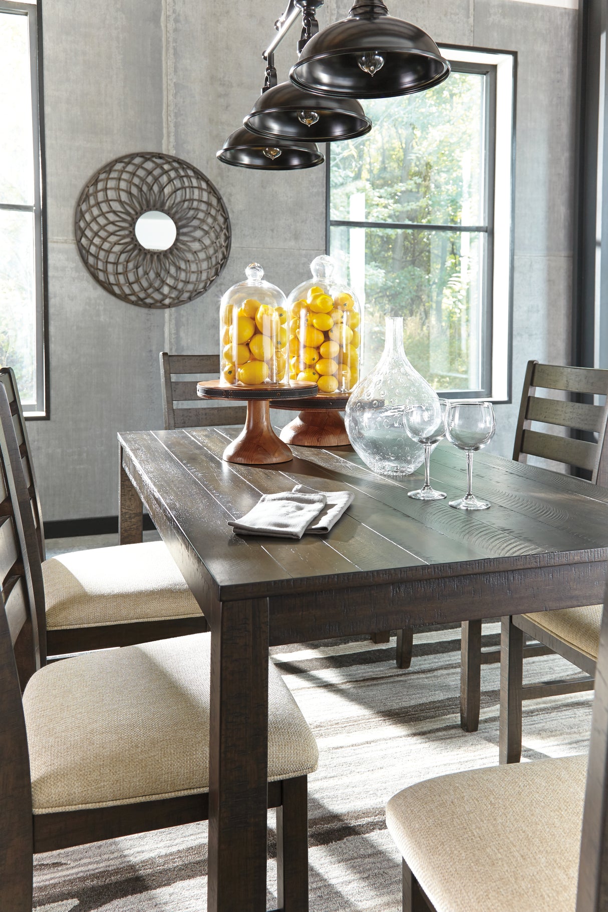 Rokane Brown Dining Set