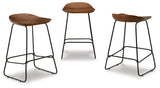 Wilinruck Brown/Black Counter Height Stool