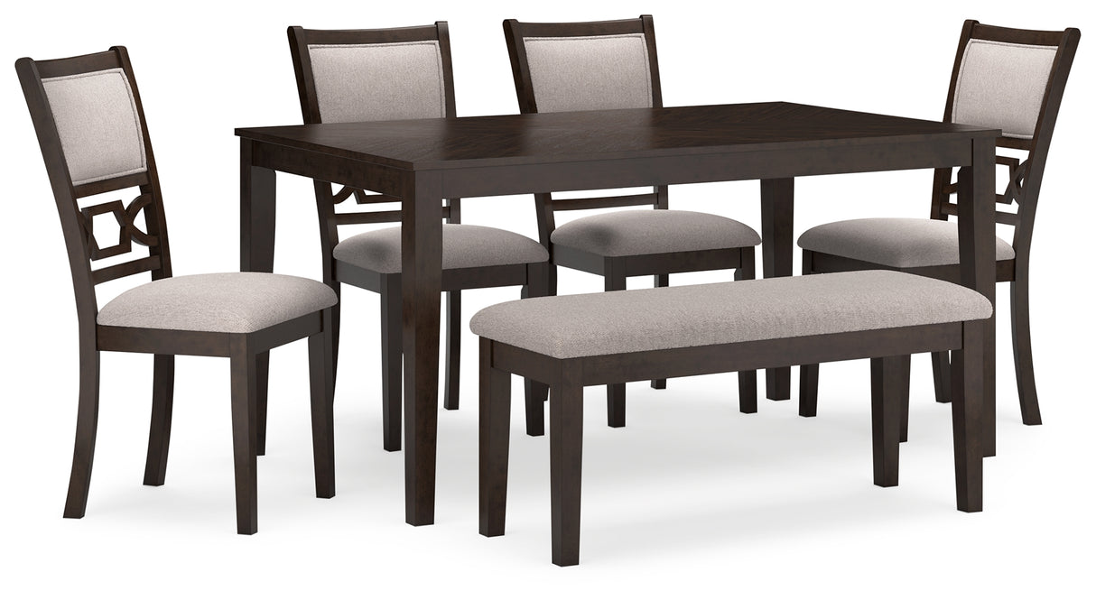 Langwest Brown Dining Set