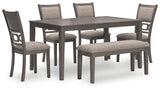 Wrenning Gray Dining Set