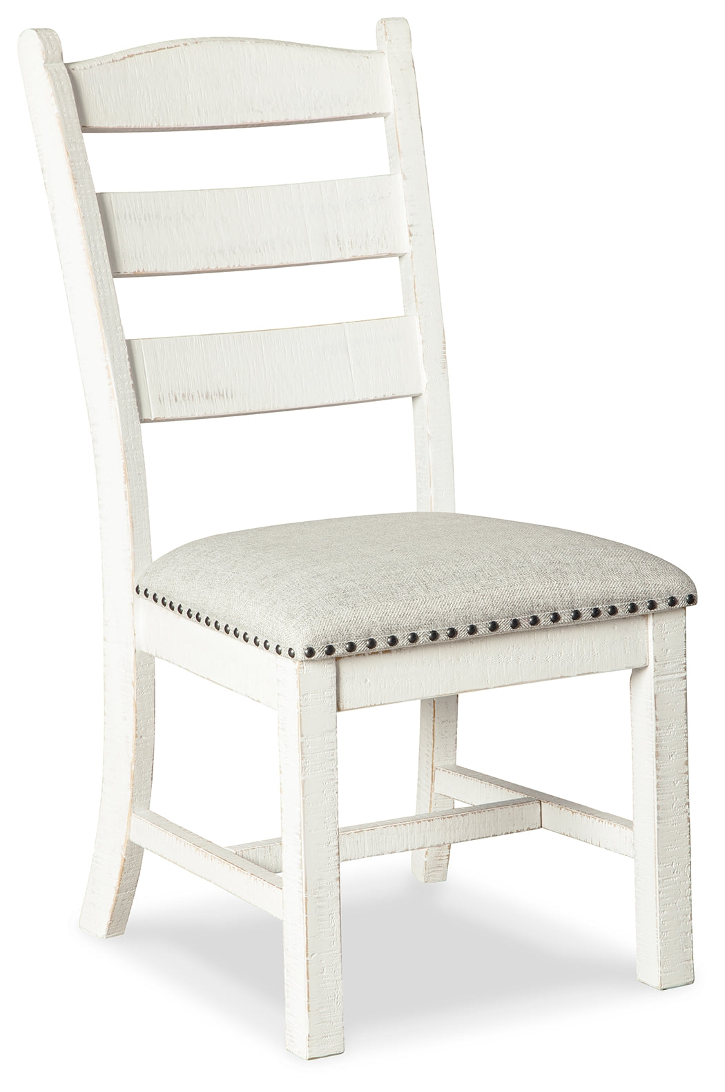 Valebeck Beige/White Dining Chair