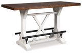 Valebeck Counter Height Table and 4 Stools